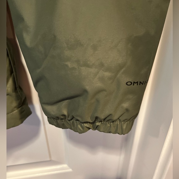 Columbia Cedar Cliff Insulated Jacket Mens XL Stone Green Hood Waterproof Hunt - Picture 5 of 15